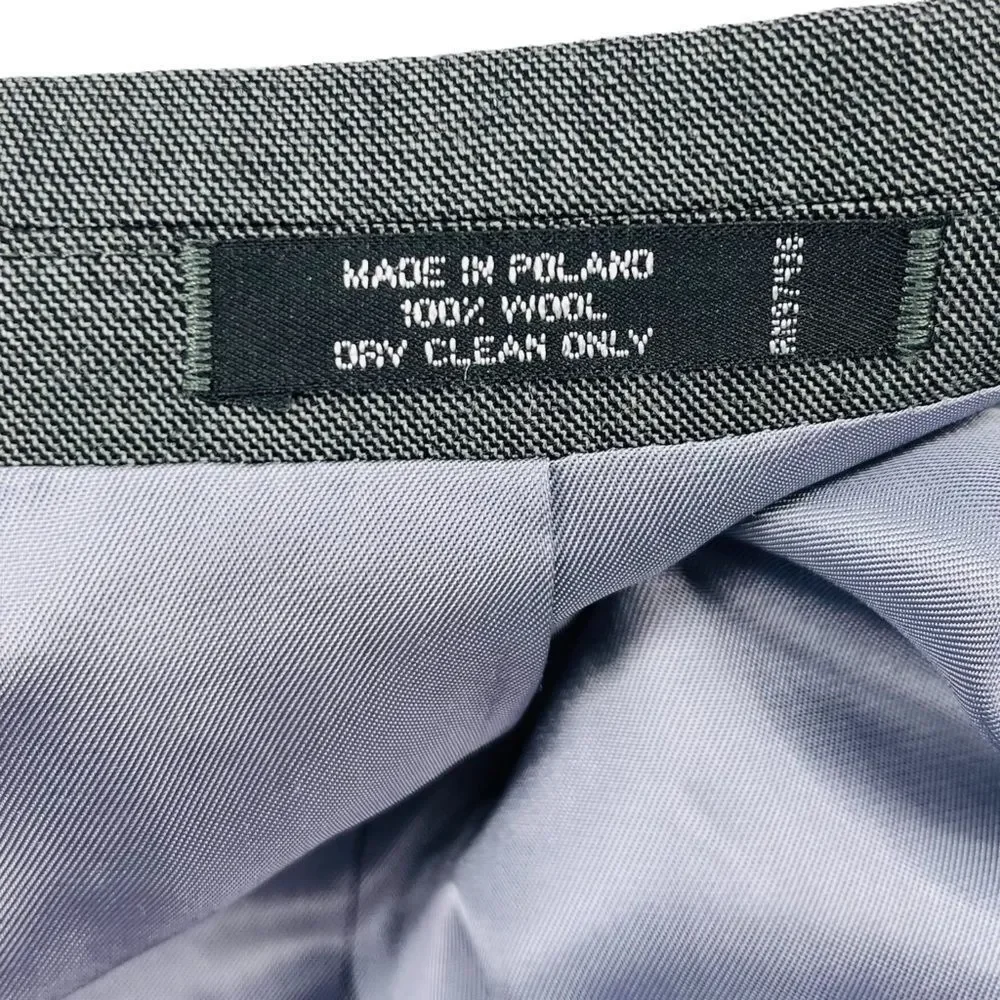 John Weitz Wool Sports Coat Three Button No Vent Full Lining 44L - Picture 11 of 11
